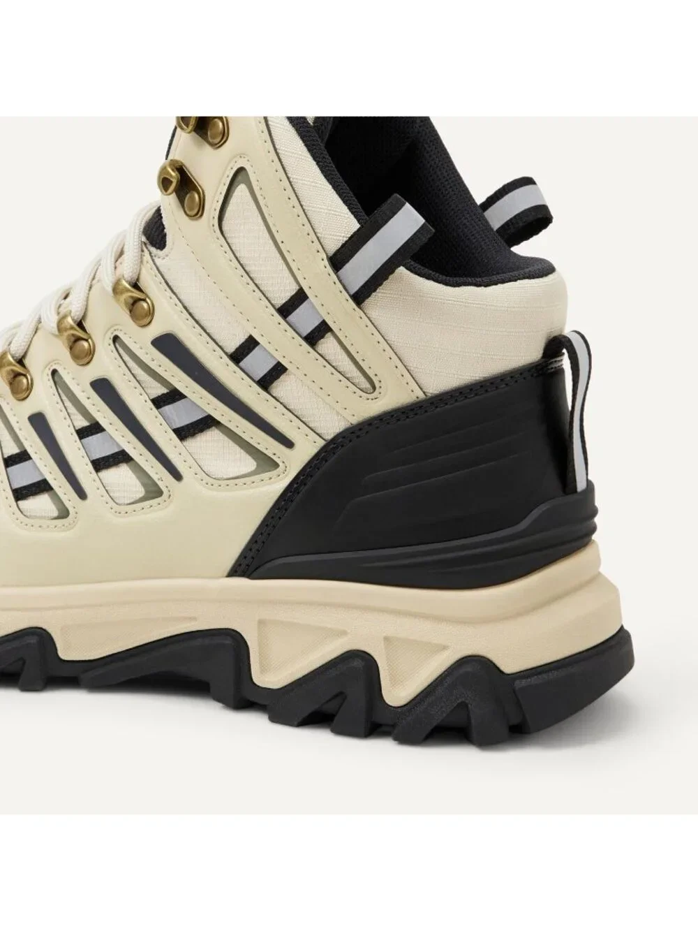 Men's Sand Waterproof Shoes Casual High Top Round Toe Non Slip Hiking Boots